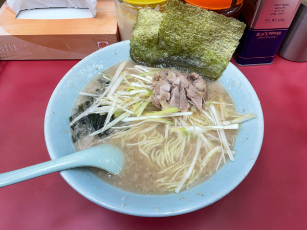 「ネギラーメン」@ラーメンショップ 牛久結束店の写真