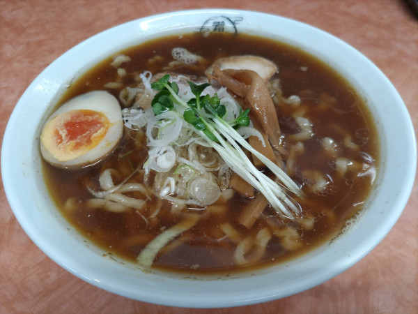 「朝ラー（小）・太麺」@麺屋 霜月の写真