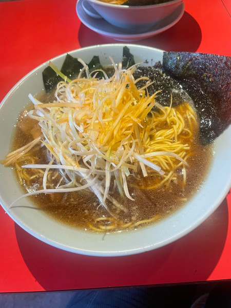 「ネギらーめん中盛 TP岩海苔」@ネギラーメンの写真