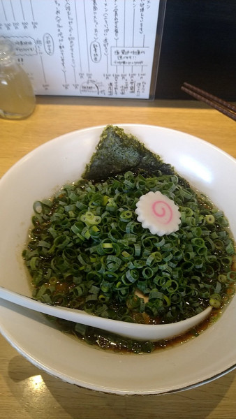「青ネギラーメン（醤油）」@麺屋 加減の写真