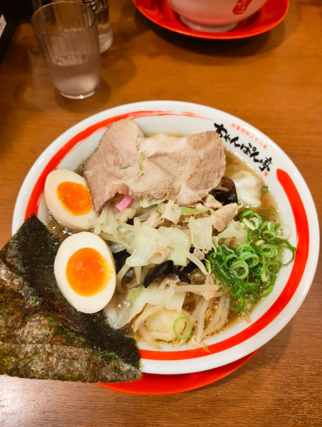 「特製ちゃんぽんAセット（大盛）」@ちゃんぽん亭総本家 近江八幡店の写真