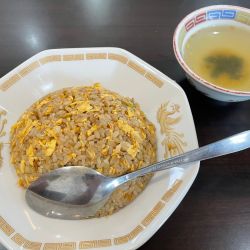 ニンニク炒飯　￥６８０