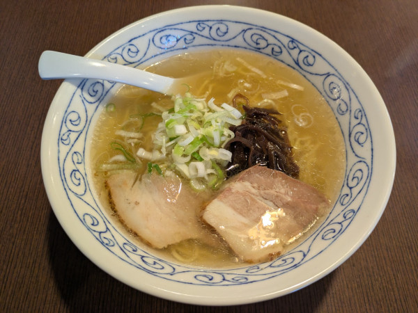「塩ラーメン＋替玉=935円」@ヌタイ商店の写真