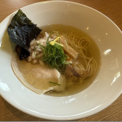 地鶏と鴨の中華蕎麦（塩）（1100円）