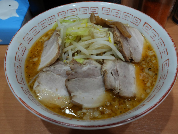 「中華そば 味噌 こってり」@らーめん忍者の写真