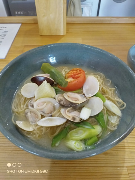 「活はまぐり塩そば」@幻のタンポポ 寳登山参道本店の写真