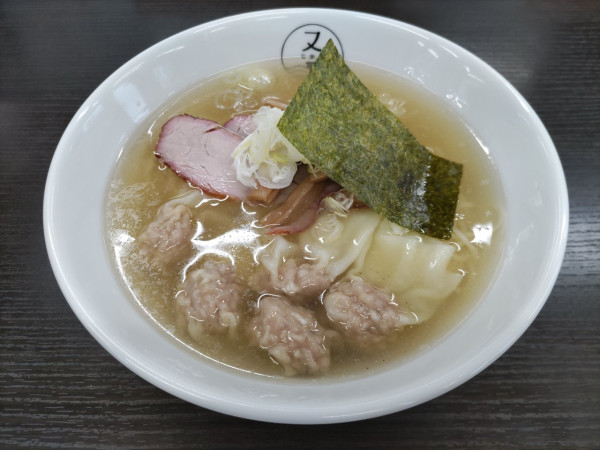 「塩ワンタンめん」@らーめん又右衛門の写真