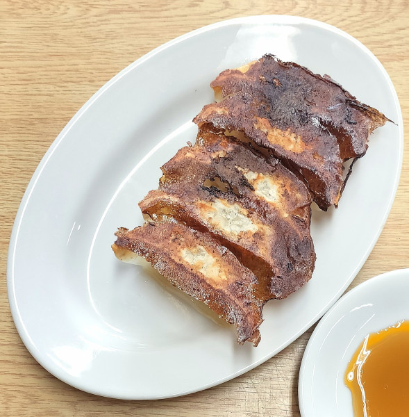 「セットの餃子」@みやこ食堂の写真