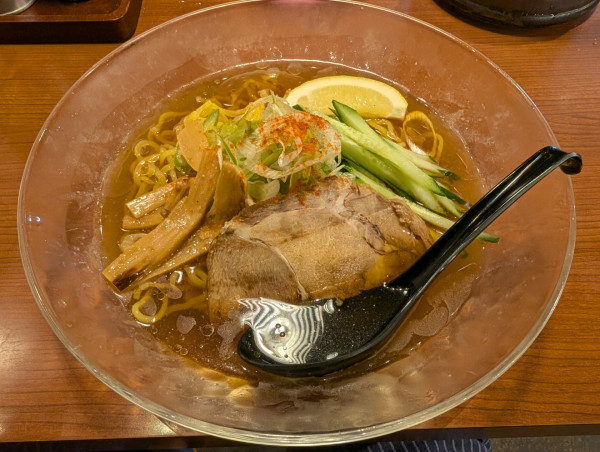 「さっぱりレモンの冷やし麺」@札幌 みその フレスポ恵み野店の写真