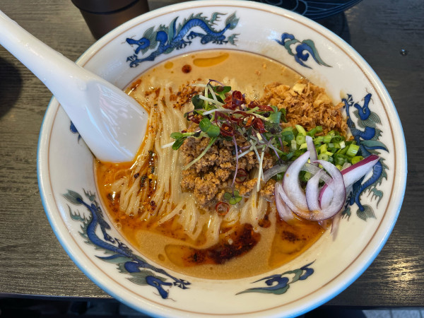 「限定 紅ズワイ蟹の冷やし担々麺」@弘明寺丿貫の写真