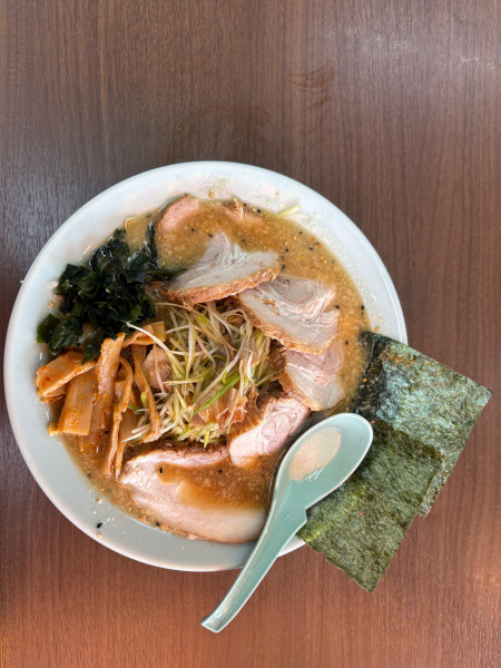「ネギみそチャーシュー麺」@ラーメンショップ 犬塚本店の写真