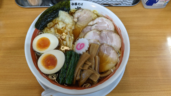 「特中華そば醤油1450円」@中華そば 半ざわの写真