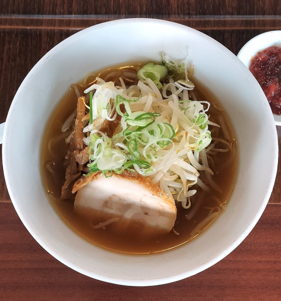 「(限定)冷やしスープラーメン 900円＋税」@ヒデジン餃子の写真
