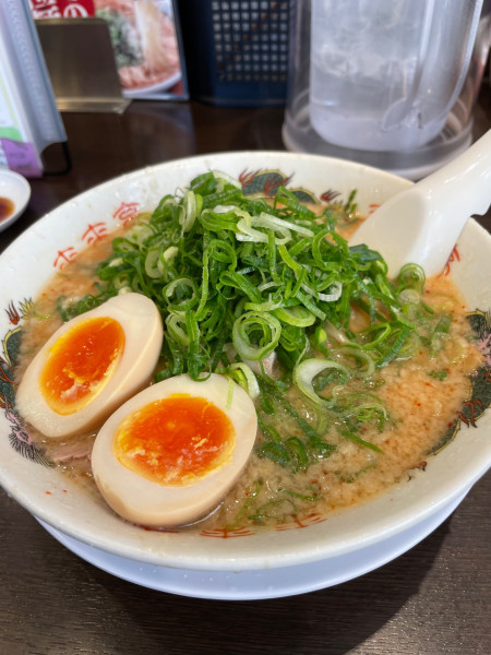 「味玉らーめん」@来来亭 新潟松崎店の写真