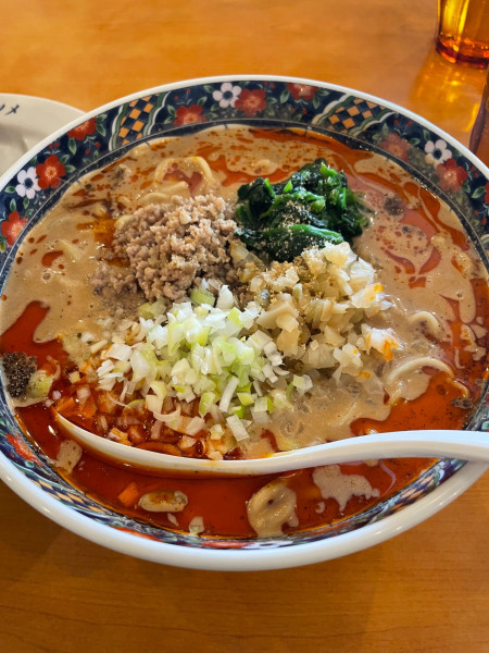 「極濃四川担々麺」@極濃タンメン フタツメ 東明店の写真