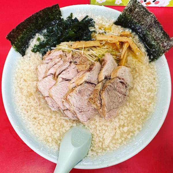 「ネギチャーシューメン」@ラーメンショップ 境店の写真