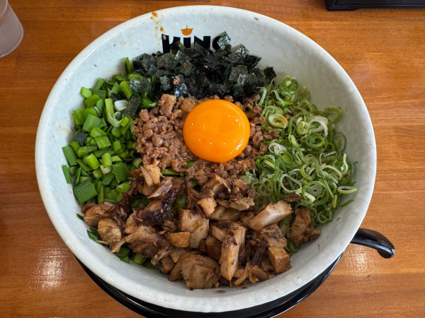 「台湾まぜそば　1000円」@らーめんKINGの写真