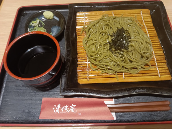 「宇治抹茶せいろ（¥935）」@清修庵 アリオ八尾店の写真