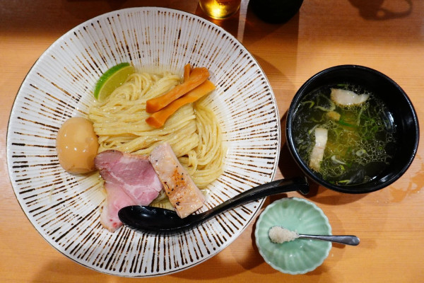 「【限定】地鶏の昆布水つけ麺