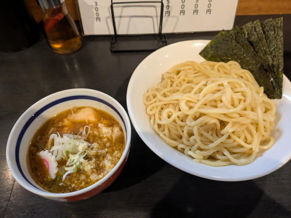 「生姜つけ麺」@自家製麺ご藤の写真