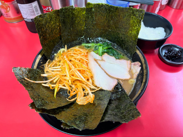 「ラーメンネギのり」@はじめ家の写真