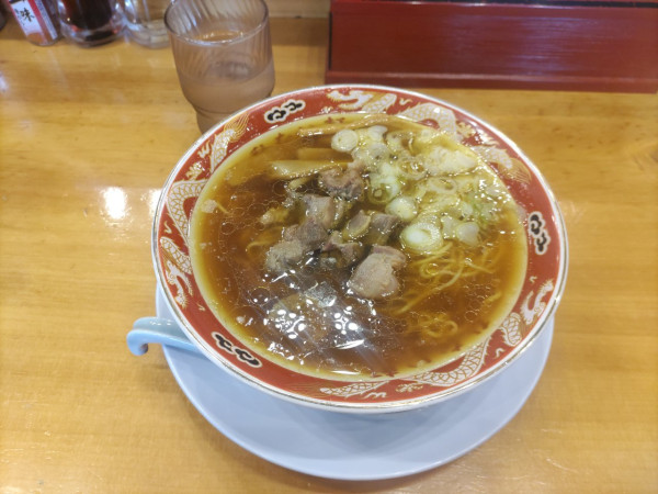 「地鶏ラーメン」@らーめん秋田 ひない軒の写真