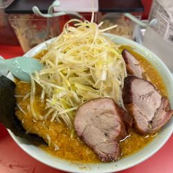 味噌ラーメン　ネギチャーシュー麺変更
