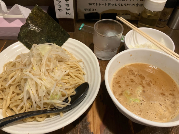 「魚介系醤油つけ麺」@つけめん らーめん 荒海の写真