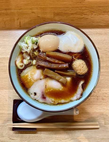 「醤油そば」@麺饗庭 必道の写真