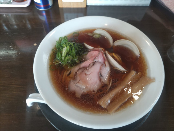 「貝醤油ラーメン」@ラゥメン大地の写真