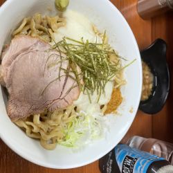 冷やしとろろ油そば中アブラどでん