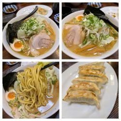 豚骨醤油ラーメン（味濃いめ脂多め）➕大盛り