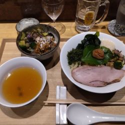 つけニボコン冷麺(塩)+α