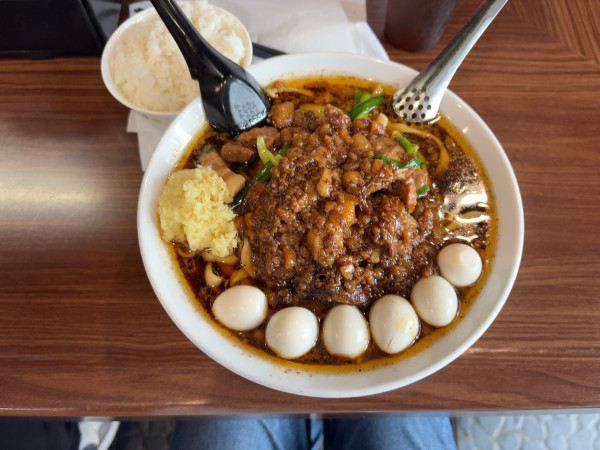 「スタ満そば¥970＋ダブルまさお¥120＋小ライス¥80」@元祖スタミナ満点らーめん すず鬼 熊谷うえちゃん店の写真