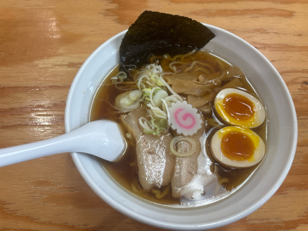 「喜多方味玉中華そば」@喜多方ラーメン専門店 喜鈴 福島鎌田店の写真