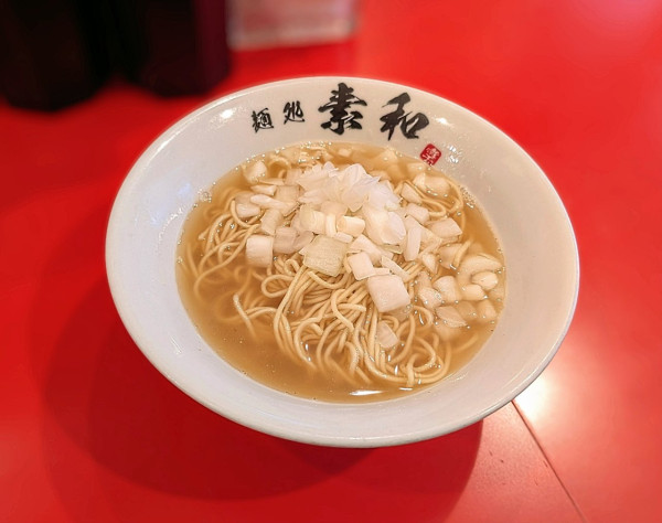 「朝ラー素出汁麺塩」@麺処 素和の写真