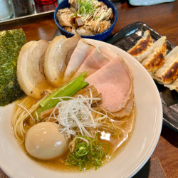 【ユーザーレビュー】濃厚魚出汁清湯(塩:930円)他