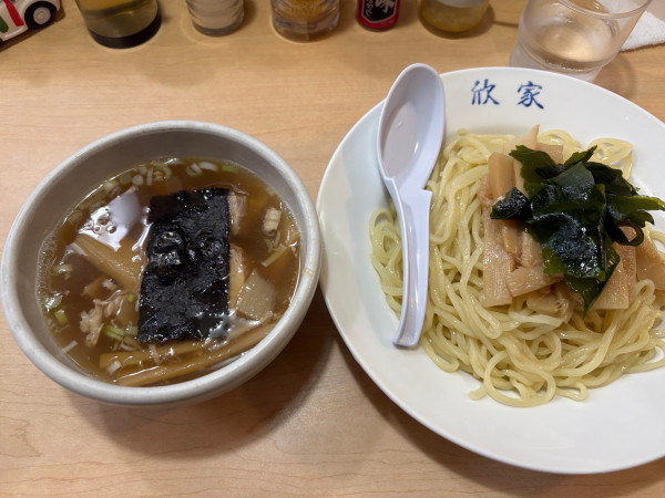 「たけのこつけ麺」@手打ちつけ麺 欣家の写真