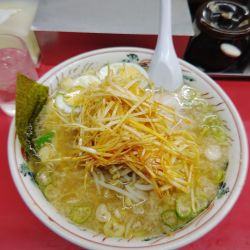 ラーメン(大盛・ネギ・玉子)(0+150+200+80円)