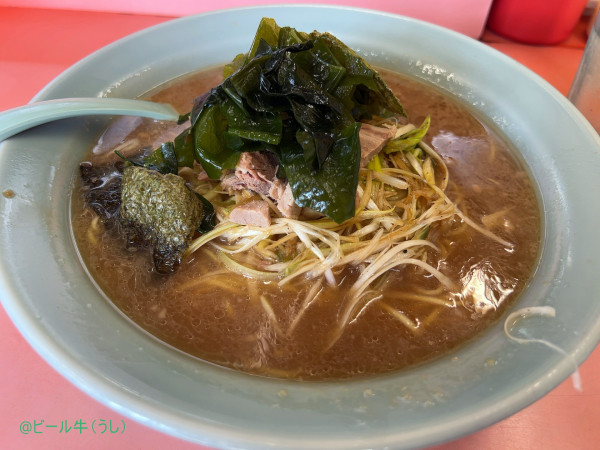 「ネギラーメン並(800円)」@ニューラーメンショップ 石井店の写真