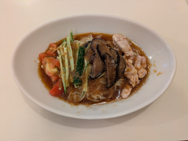 「冷やし中華：1,100円」@ジャスミン亭の写真