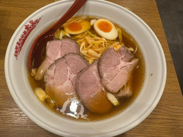 「ネギチャーシューメン＋味付け玉子」@元祖 中華つけ麺 大王の写真