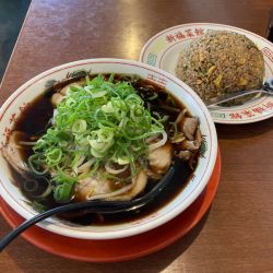 中華そば並＋焼きめし並