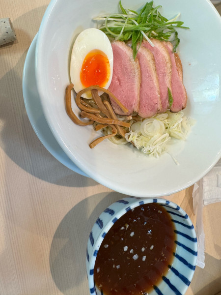 「鴨つけそば」@こばやし 中華そばの写真