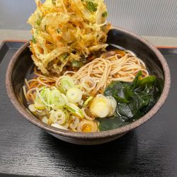かき揚げそば