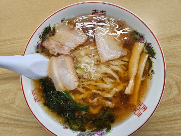 「手打ちラーメン」@古川農園の写真
