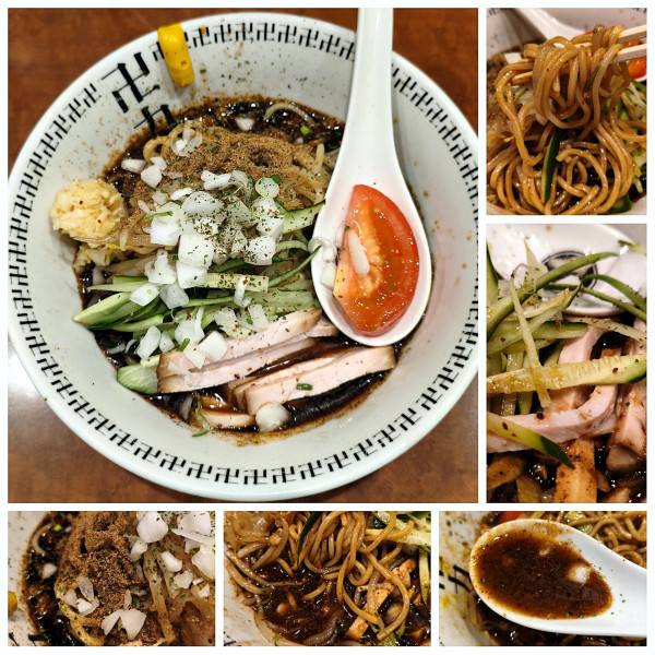 「スパイス涼麺(夏季限定)＋ニンニク＝1270円」@スパイス・ラー麺 卍力 秋葉原店の写真