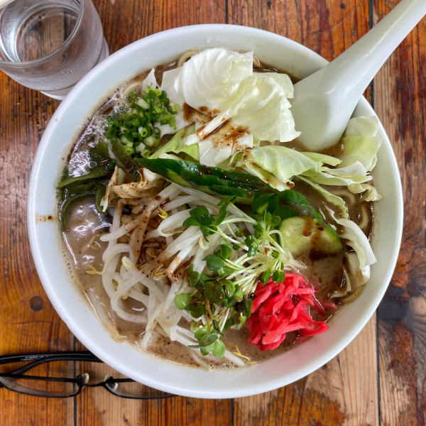 「野菜らーめん」@くまもとらーめんブッダガヤの写真