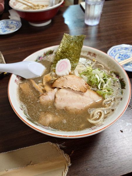 「濃厚煮干し中華そばレベル７」@中華そば 亀屋の写真