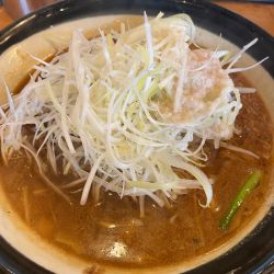 味噌ラーメン880円＋白ネギ100円